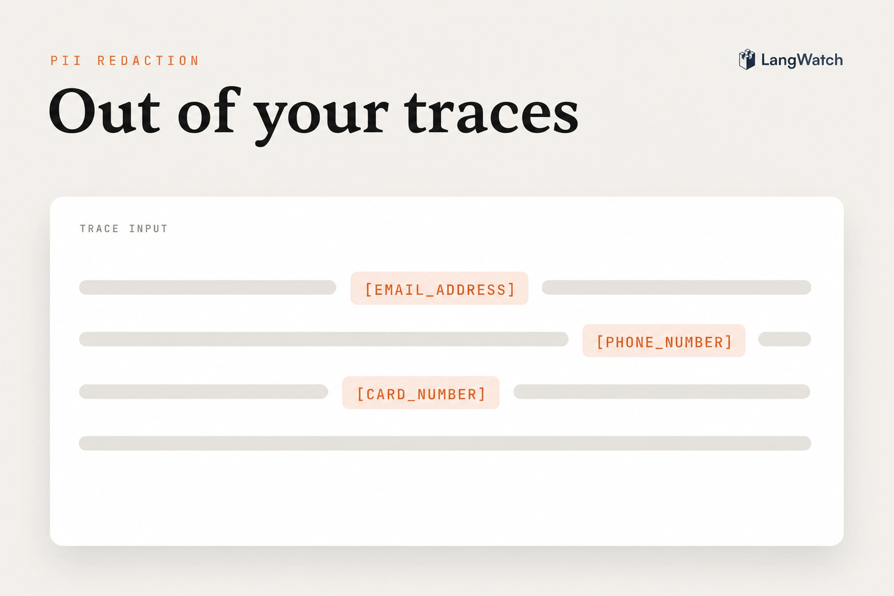 PII redaction for LLM apps: keep customer data out of your traces